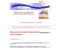Tablet Screenshot of llanfairpwllgwyngyllgogerychwyrndrobwllllantysiliogogogoch.co.uk